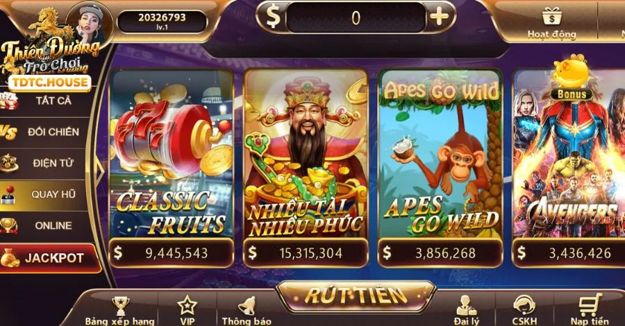 Hướng dẫn chơi slot games hi8 nhà cái